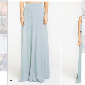 Show me your mumu Princess Ariel Maxi Skirt
